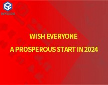 May the auspicious spirit of the loong traverse the seas, ushering in a new chapter. Wishing us a prosperous start in 2024!